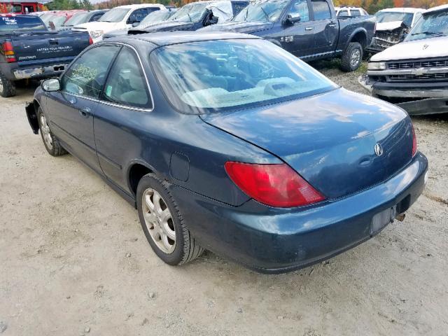 19UYA2248WL004995 - 1998 ACURA 3.0CL Կանաչ լուսանկար 3