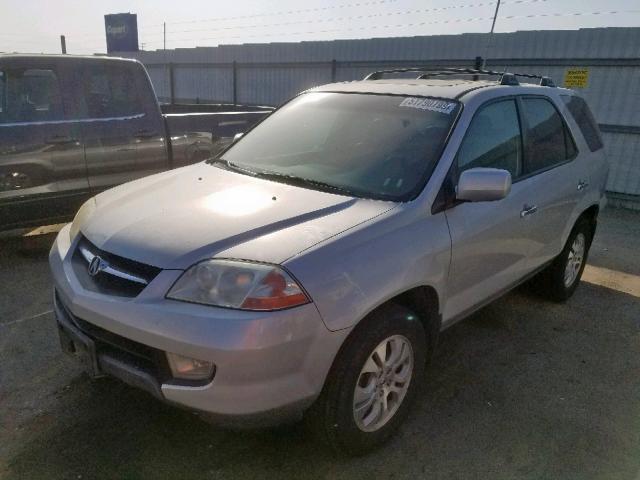 2HNYD18823H531413 - 2003 ACURA MDX TOURIN SILVER photo 2