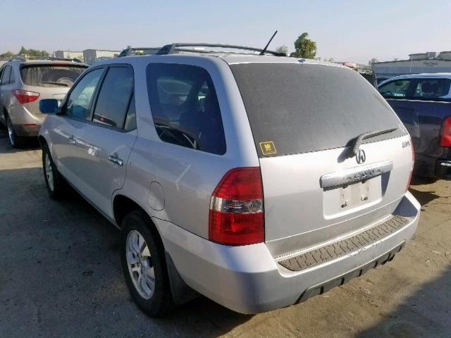 2HNYD18823H531413 - 2003 ACURA MDX TOURIN SILVER photo 3