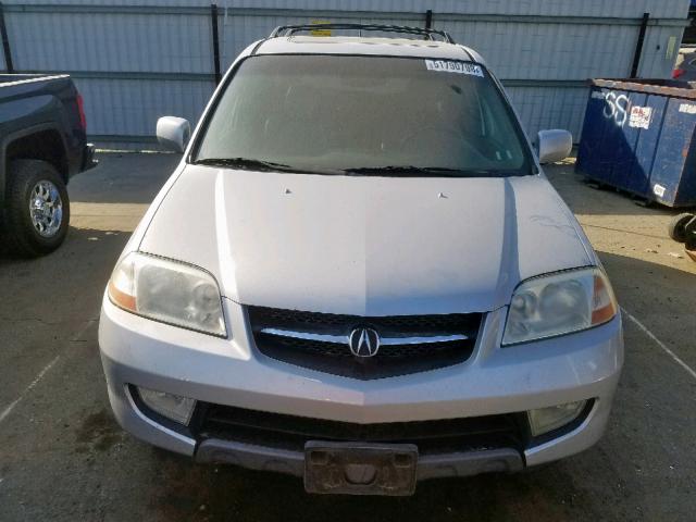 2HNYD18823H531413 - 2003 ACURA MDX TOURIN SILVER photo 9