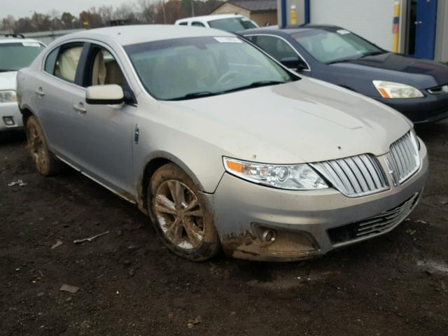 1LNHM93R99G624000 - 2009 LINCOLN MKS TAN photo 1