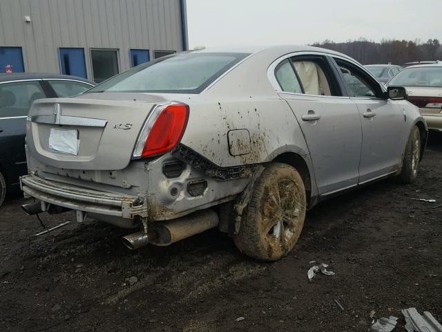 1LNHM93R99G624000 - 2009 LINCOLN MKS TAN photo 4