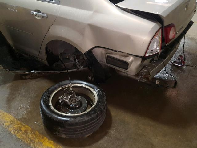 1G1ZC5E03CF159867 - 2012 CHEVROLET MALIBU 1LT BEIGE photo 9