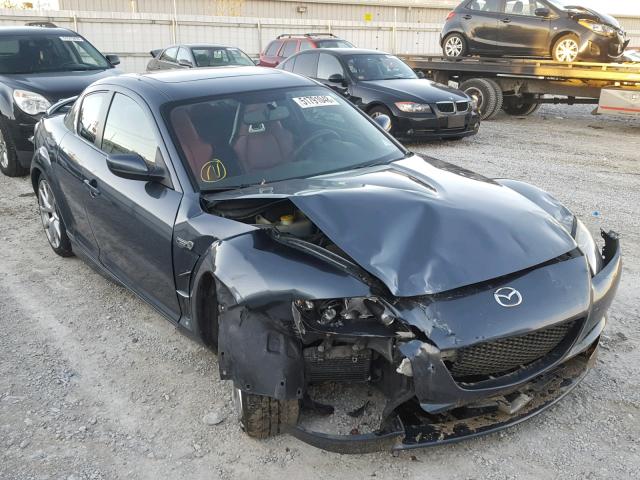 JM1FE173980216085 - 2008 MAZDA RX8 GRAY photo 1