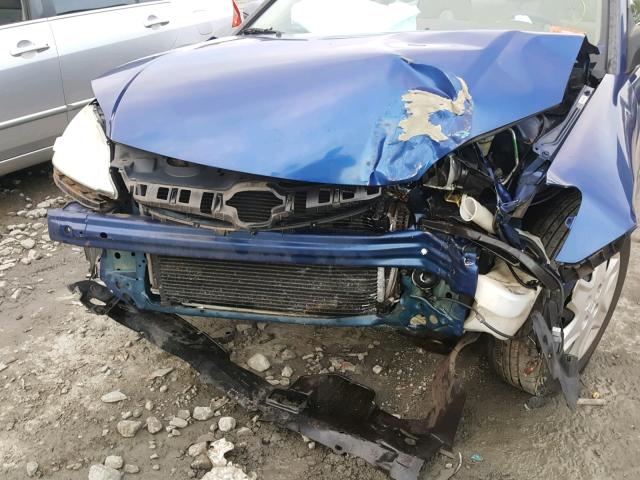 1HGES16335L010018 - 2005 HONDA CIVIC DX V BLUE photo 9