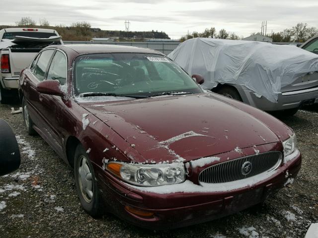 1G4HP54K7Y4166622 - 2000 BUICK LESABRE CU RED photo 1