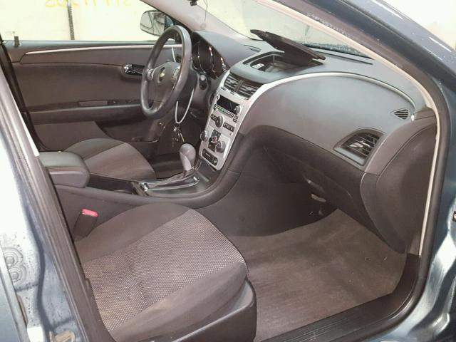 1G1ZH57B594170132 - 2009 CHEVROLET MALIBU 1LT BLUE photo 5