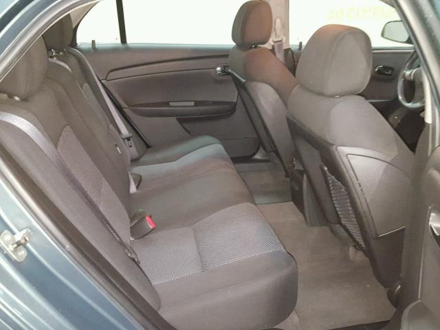 1G1ZH57B594170132 - 2009 CHEVROLET MALIBU 1LT BLUE photo 6