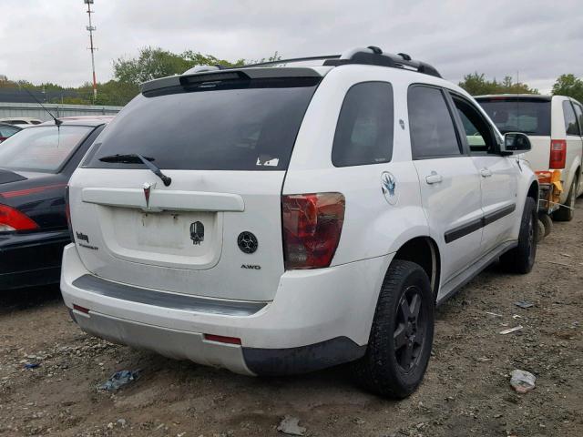 2CKDL73F766080133 - 2006 PONTIAC TORRENT WHITE photo 4