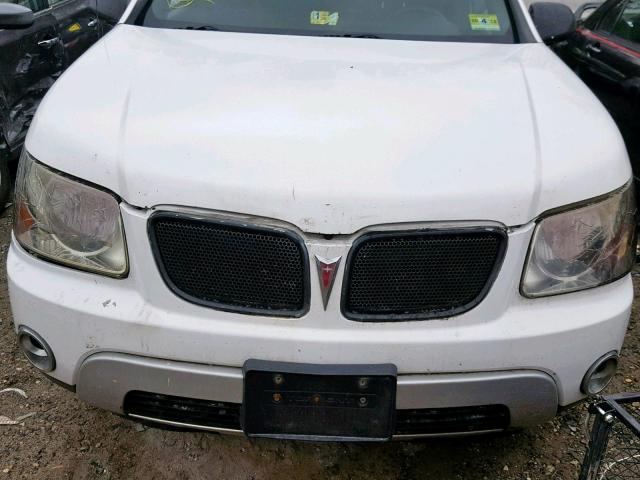 2CKDL73F766080133 - 2006 PONTIAC TORRENT WHITE photo 7