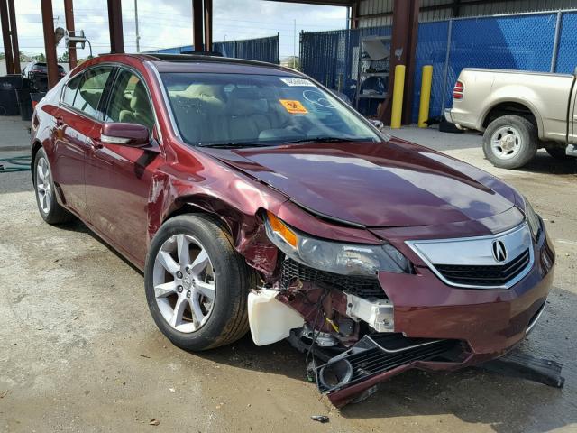 19UUA8F53DA016064 - 2013 ACURA TL TECH RED photo 1