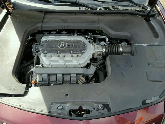 19UUA8F53DA016064 - 2013 ACURA TL TECH RED photo 7