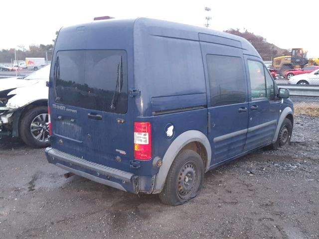 NM0KS9BN0AT016504 - 2010 FORD TRANSIT CO BLUE photo 4