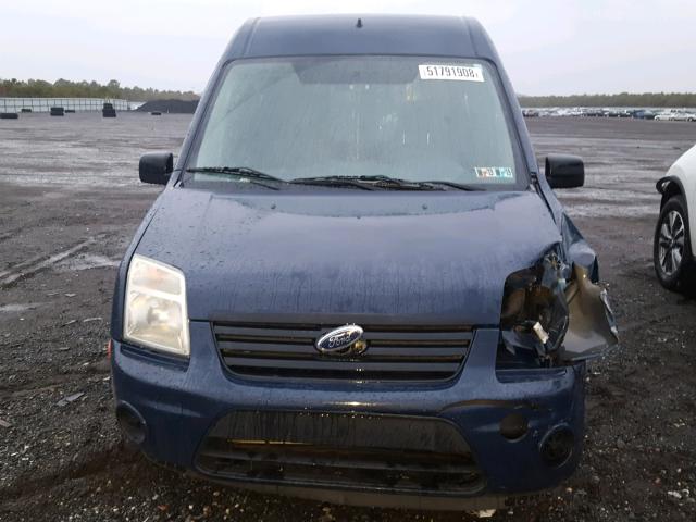 NM0KS9BN0AT016504 - 2010 FORD TRANSIT CO BLUE photo 7