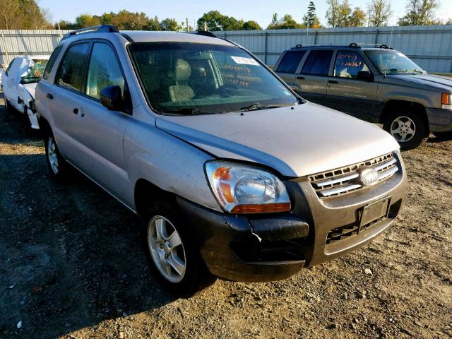 KNDJF724367206845 - 2006 KIA NEW SPORTA SILVER photo 1