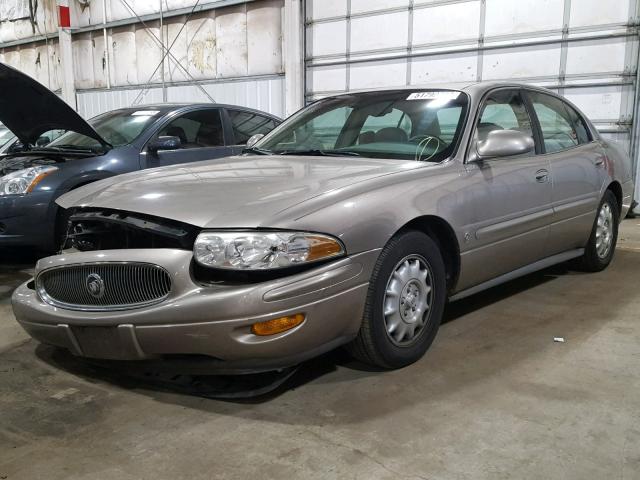 1G4HR54K1YU292985 - 2000 BUICK LESABRE LI BEIGE photo 2