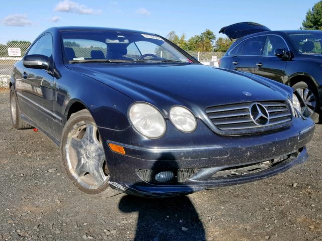 WDBPJ75J52A023646 - 2002 MERCEDES-BENZ CL 500 BLUE photo 1