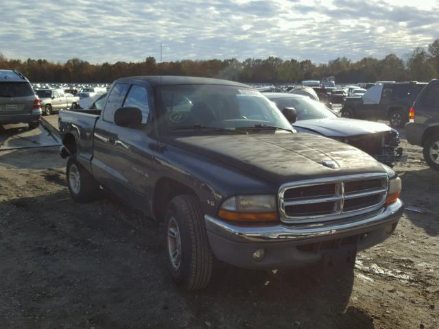 1B7GL23XXVS273887 - 1997 DODGE DAKOTA GREEN photo 1