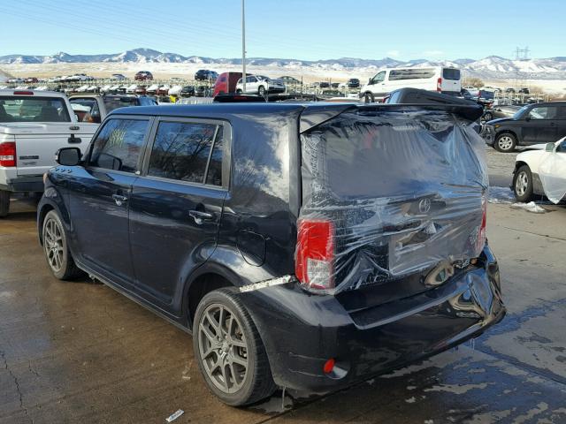 JTLZE4FE3B1139575 - 2011 TOYOTA SCION XB BLACK photo 3