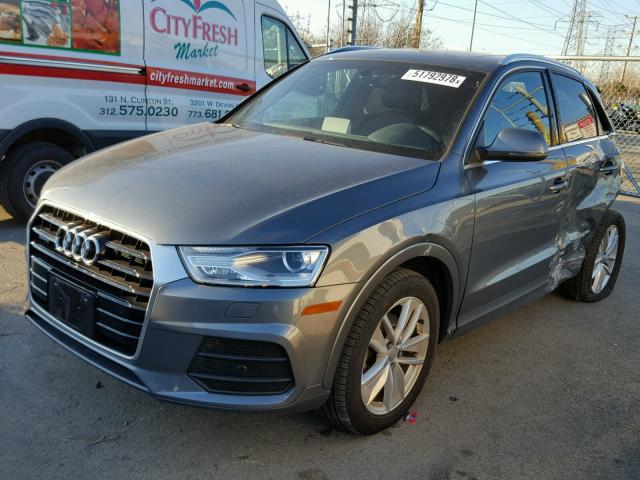 WA1EFCFS9GR010704 - 2016 AUDI Q3 PREMIUM GRAY photo 2