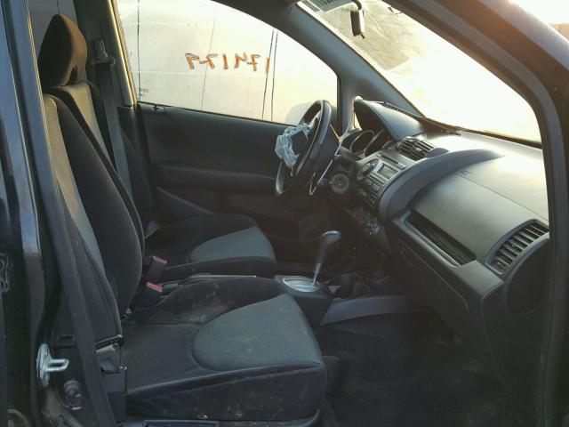 JHMGD38697S028499 - 2007 HONDA FIT S 黑色 照片 5