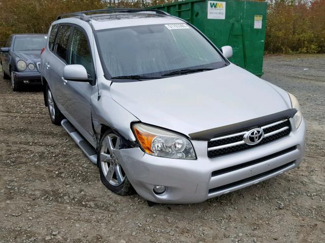 JTMBD31V086088193 - 2008 TOYOTA RAV4 LIMIT SILVER photo 1