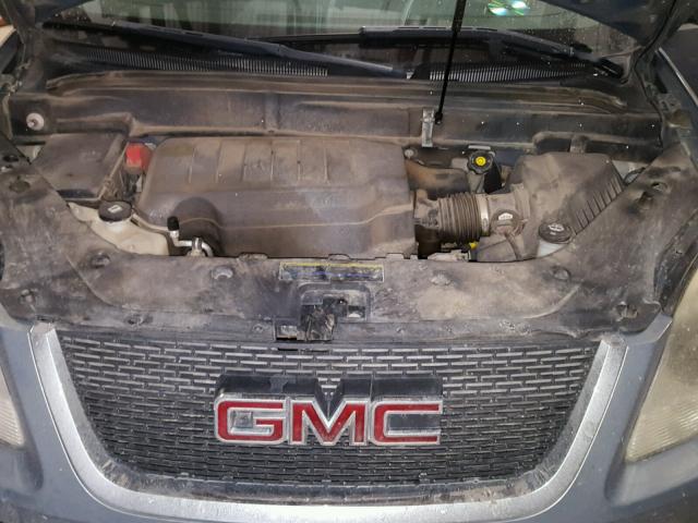 1GKEV13728J158694 - 2008 GMC ACADIA SLE BLUE photo 7