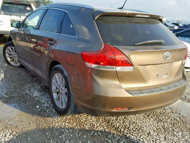 4T3ZE11A49U017639 - 2009 TOYOTA VENZA BASE GOLD photo 3