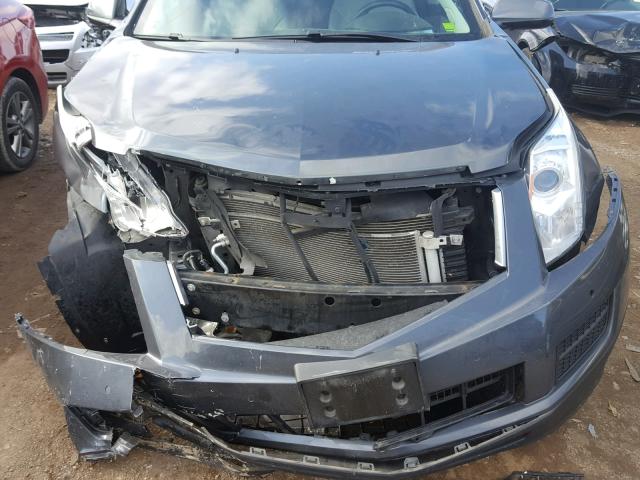 3GYFNCE35DS595629 - 2013 CADILLAC SRX LUXURY GRAY photo 7