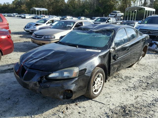 2G2WP522641111085 - 2004 PONTIAC GRAND PRIX BLACK photo 2