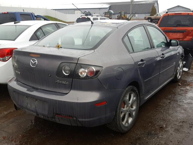 JM1BK323X71621732 - 2007 MAZDA 3 S GRAY photo 4