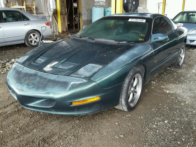 2G2FV22P9P2201040 - 1993 PONTIAC FIREBIRD F GREEN photo 2