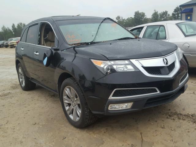 2HNYD2H67CH534585 - 2012 ACURA MDX ADVANC CHARCOAL photo 1