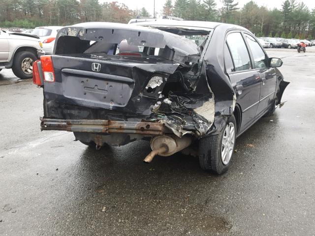 2HGES16395H536487 - 2005 HONDA CIVIC DX V BLACK photo 9