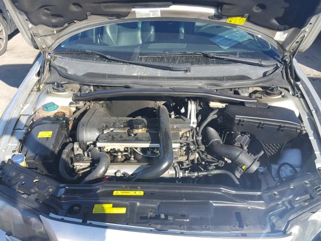 YV1RS53D212034356 - 2001 VOLVO S60 T5 SILVER photo 7