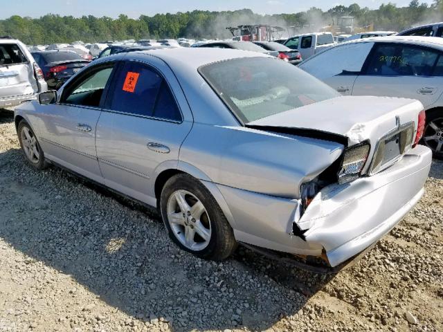 1LNHM87A72Y648648 - 2002 LINCOLN LS 银色 照片 3