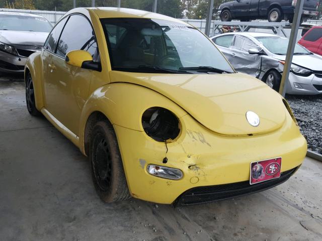 3VWBK21C04M401216 - 2004 VOLKSWAGEN NEW BEETLE YELLOW photo 1