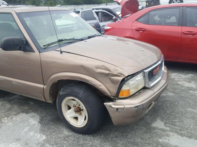 1GTCS19W628233440 - 2002 GMC SONOMA GOLD photo 9