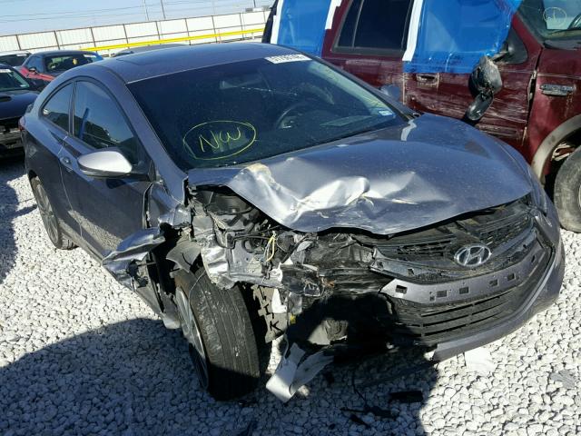 KMHDH6AE5DU016583 - 2013 HYUNDAI ELANTRA CO GRAY photo 1