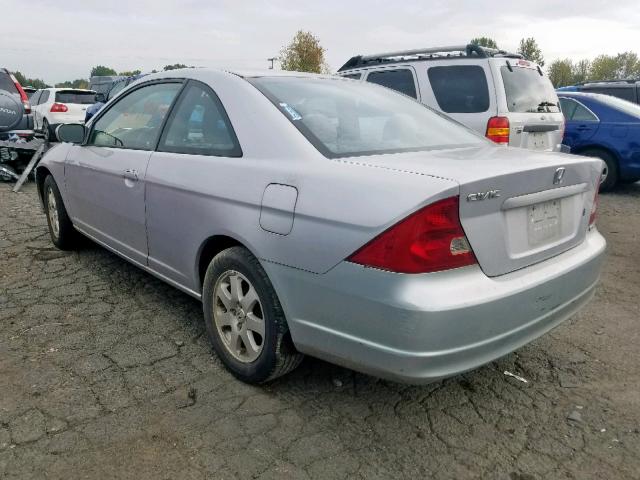1HGEM22933L054883 - 2003 HONDA CIVIC EX Gümüş foto 3