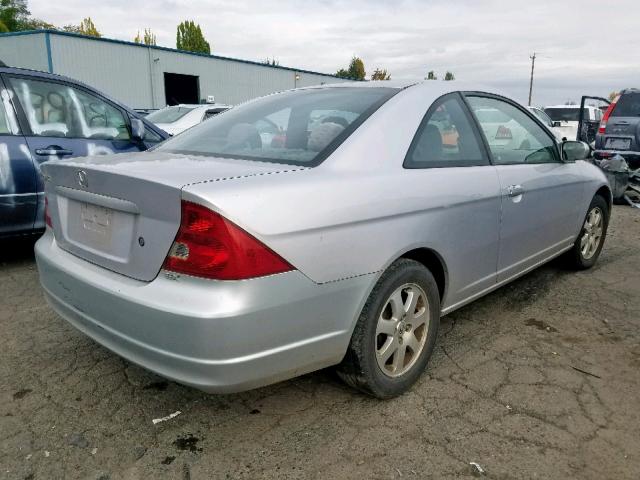 1HGEM22933L054883 - 2003 HONDA CIVIC EX Gümüş foto 4