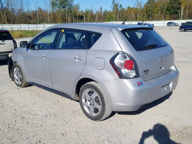 5Y2SP67889Z441029 - 2009 PONTIAC VIBE SILVER photo 3