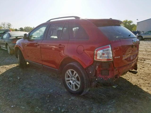 2FMDK38C07BB58578 - 2007 FORD EDGE SEL  photo 3