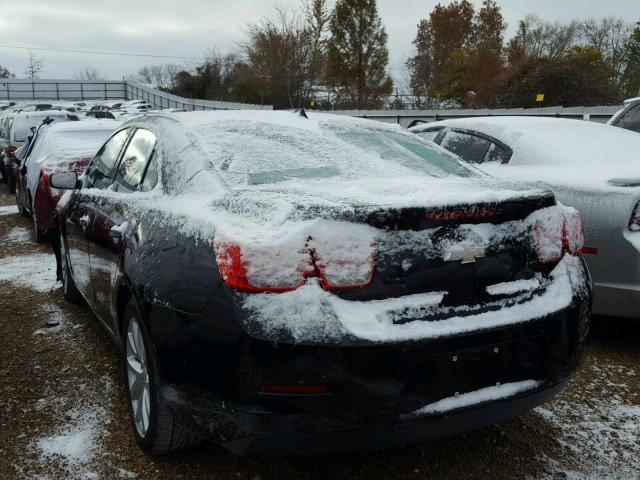 1G11E5SA8DF182891 - 2013 CHEVROLET MALIBU 2LT BLACK photo 3