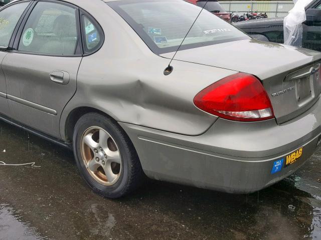 1FAFP55U74A145024 - 2004 FORD TAURUS SES GRAY photo 9