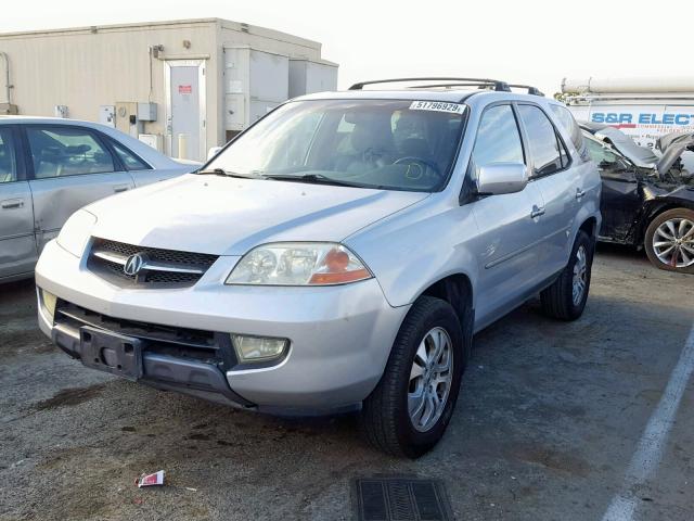 2HNYD18973H540844 - 2003 ACURA MDX TOURIN SILVER photo 2