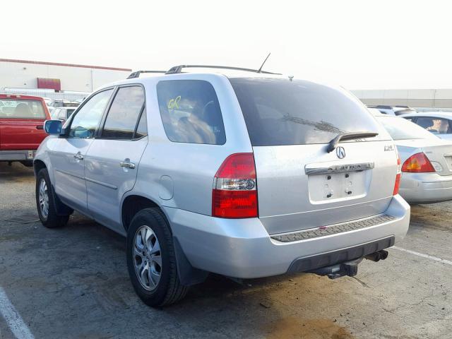 2HNYD18973H540844 - 2003 ACURA MDX TOURIN SILVER photo 3