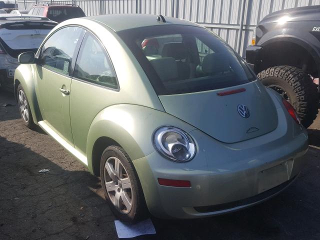 3VWRG31C27M511436 - 2007 VOLKSWAGEN NEW BEETLE GREEN photo 3