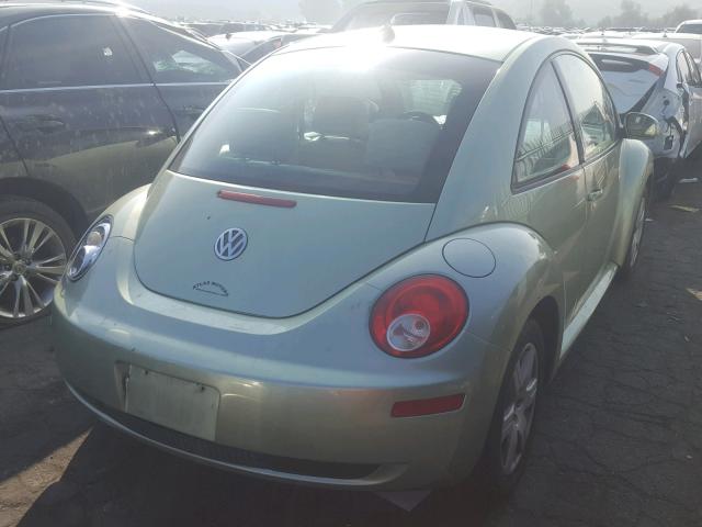 3VWRG31C27M511436 - 2007 VOLKSWAGEN NEW BEETLE GREEN photo 4