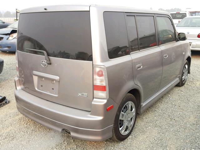 JTLKT324164073434 - 2006 TOYOTA SCION XB Gümüş foto 4